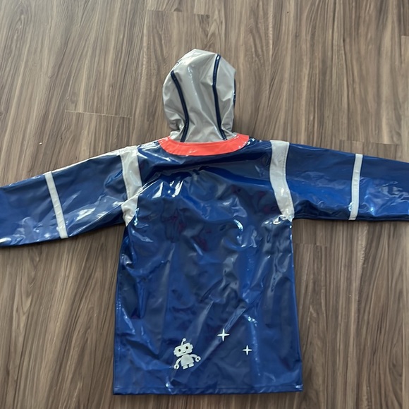 Kidorable Boys Rain Coat Alien Space Themed - Picture 4 of 6